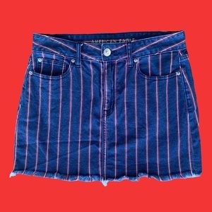 AMERICAN EAGLE pinstripe skirt